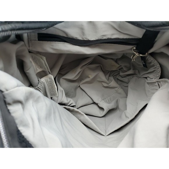 Petunia Pickle Bottom Diaper Bag Cross Body Backpack Quilted Black Floral Design - Picture 8 of 12